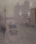 Oxford Road, Manchester, 1910.  Valette